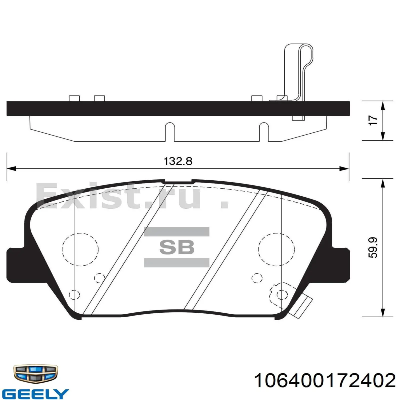 106400172402 Geely 