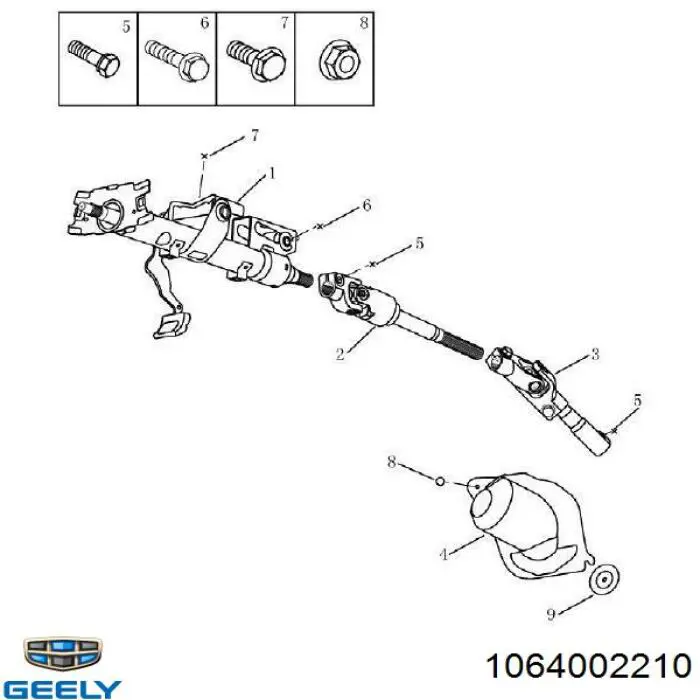  1064002210 Geely