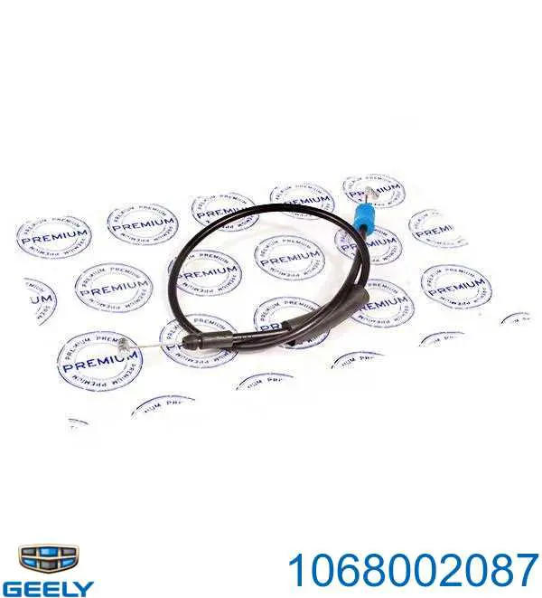 1068002087 Geely Трос/тяга открывания замка двери передней правой