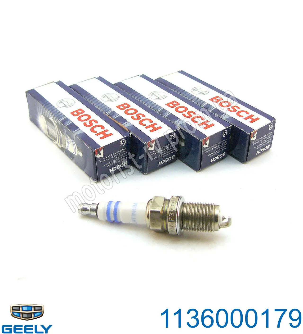 Свеча Geely 1136000179