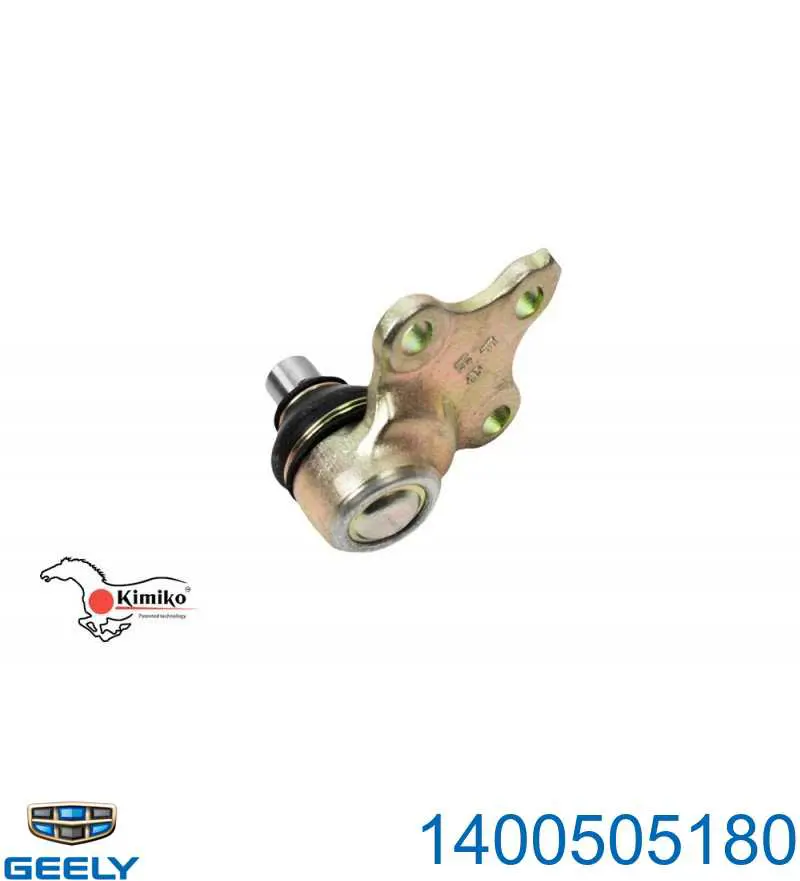 Шаровая опора, нижняя Geely 1400505180 цена, от 7.07 USD