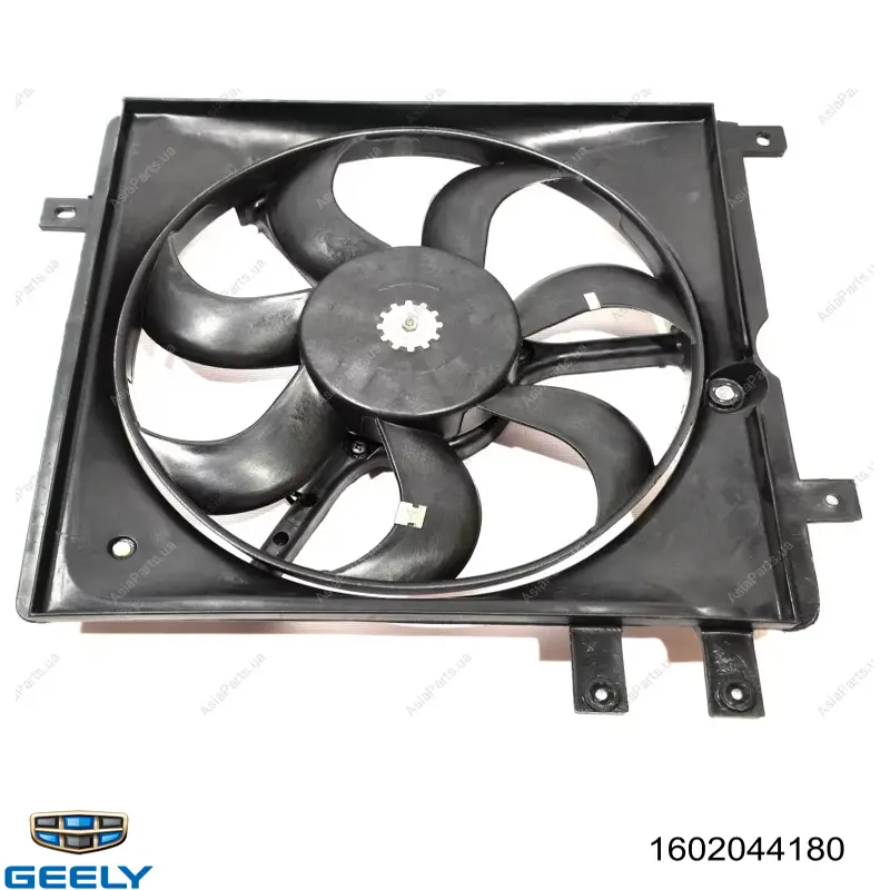 1602044180 Geely Вентилятор кондиционера, левый