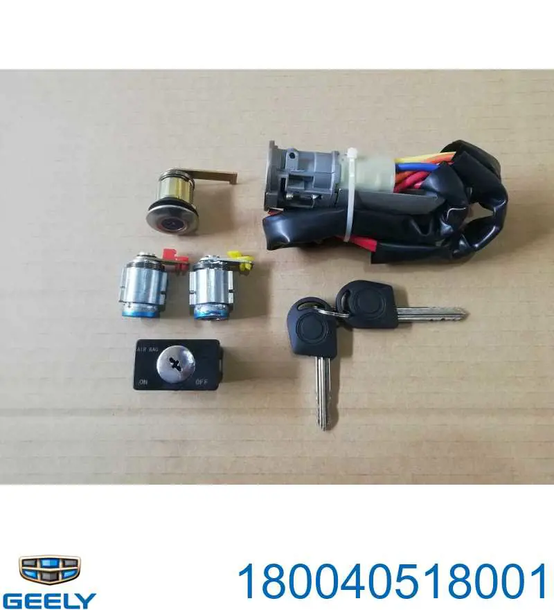 180040518001 Geely Замок зажигания