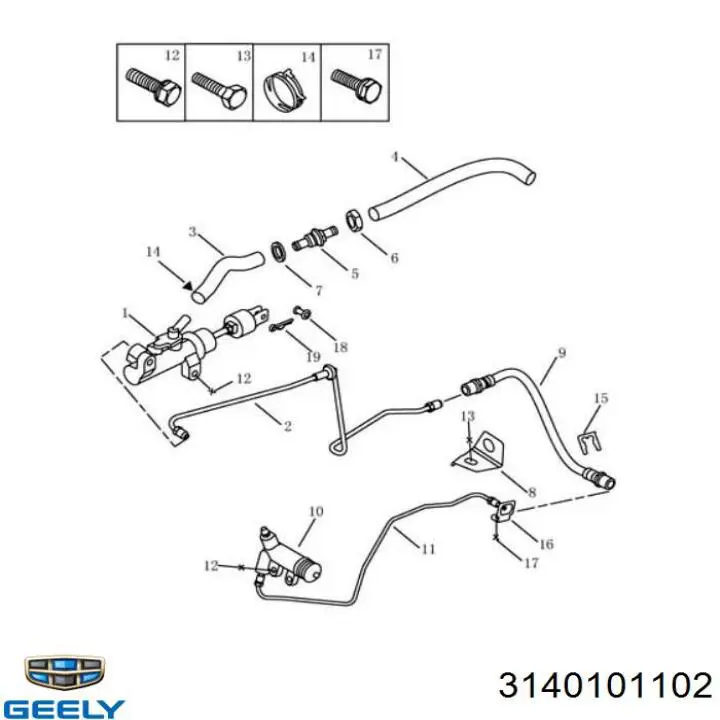 3140101102 Geely 