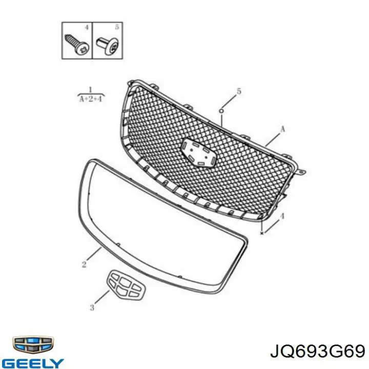 JQ693G69 Geely 