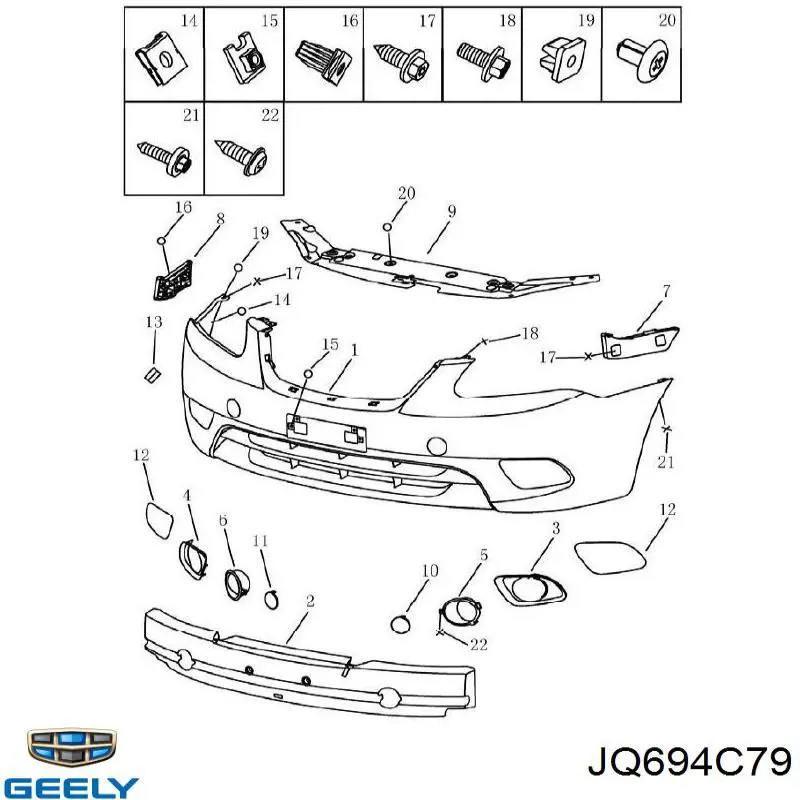  Geely JQ694C79 цена, от 0.14 USD