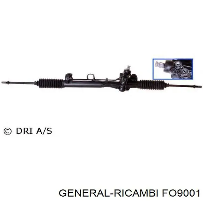 Рулевая рейка FO9001 General Ricambi