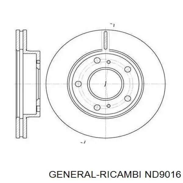 Рулевая рейка NI9216R AGR
