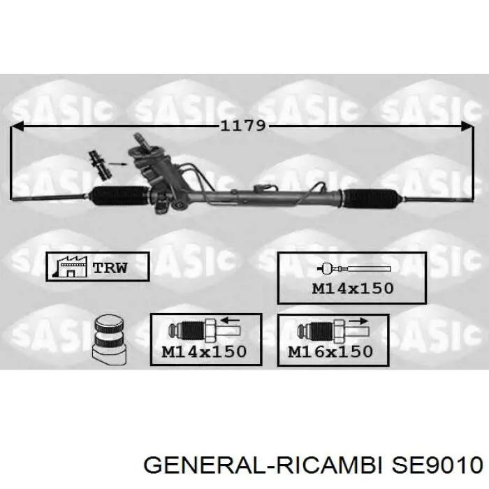 Купить SE9010 General Ricambi Рулевая рейка