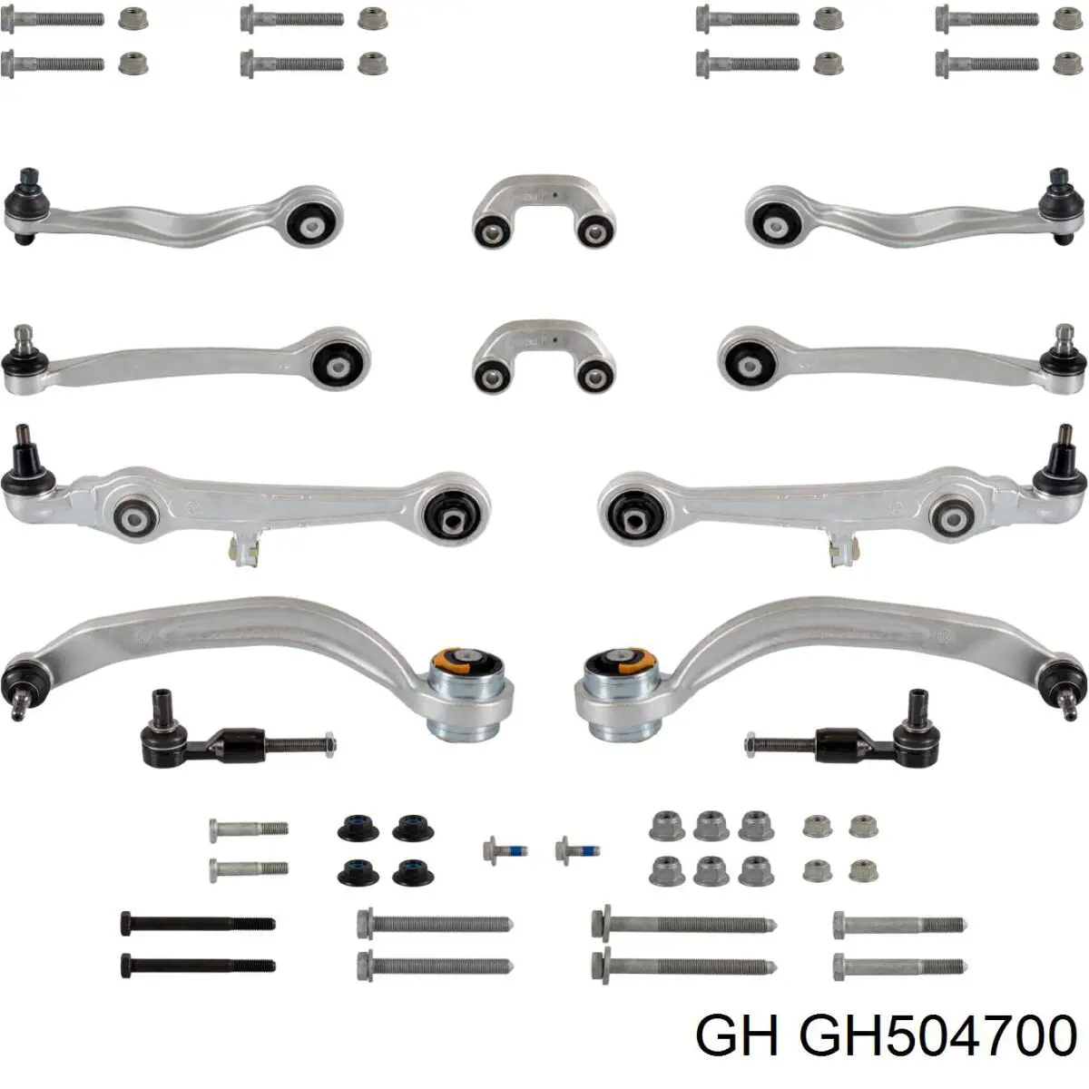 GH-504700 GH комплект рычагов передней подвески