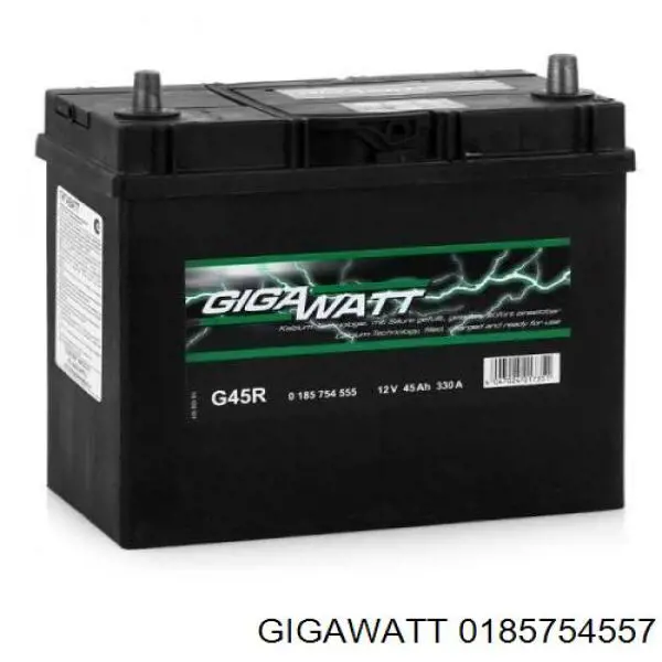 0185754557 Gigawatt bateria recarregável (pilha)