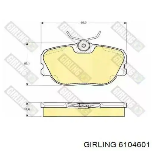 Тормозные колодки Delphi LP455