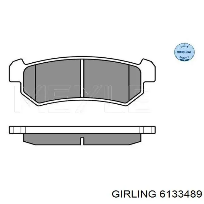 Колодки дисковые  Girling 6133489 цена, от 12.86 USD