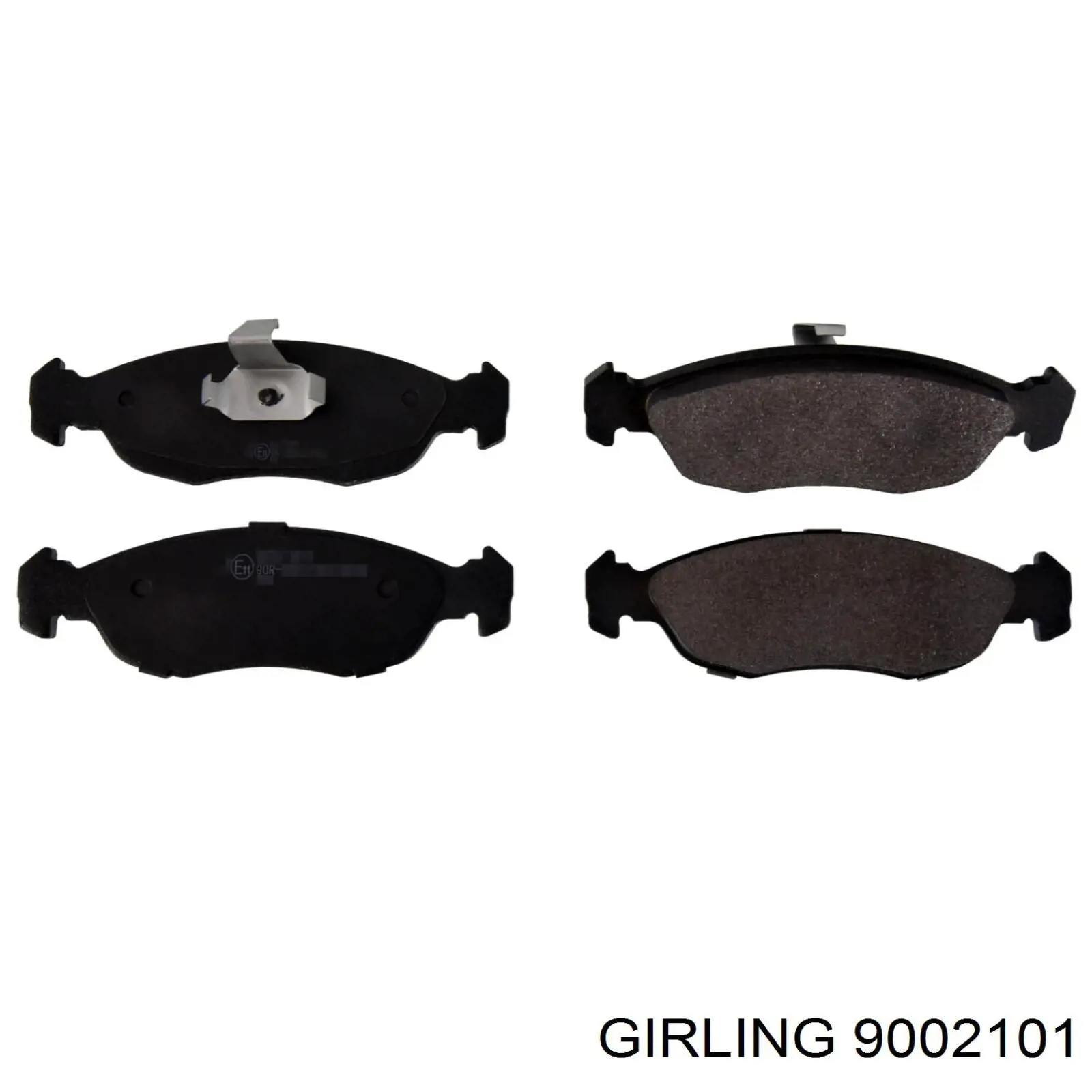 9002101 Girling шланг тормозной передний