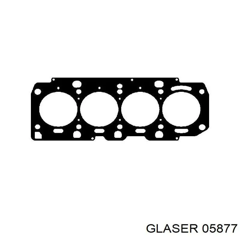 Прокладка ГБЦ 05877 Glaser