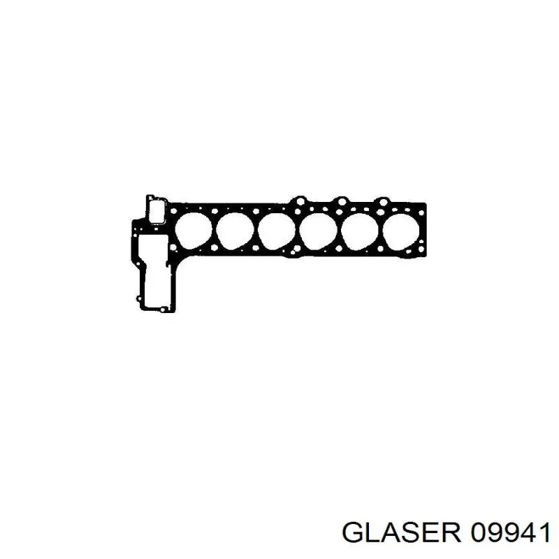 9941 Glaser прокладка клапанной крышки