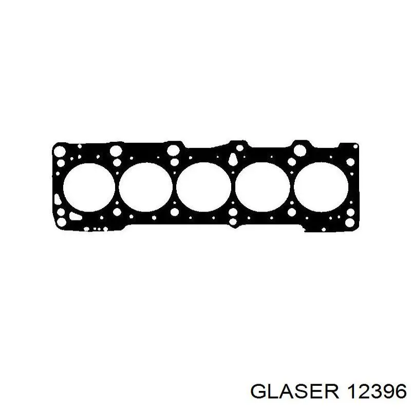 Прокладка ГБЦ 12396 Glaser