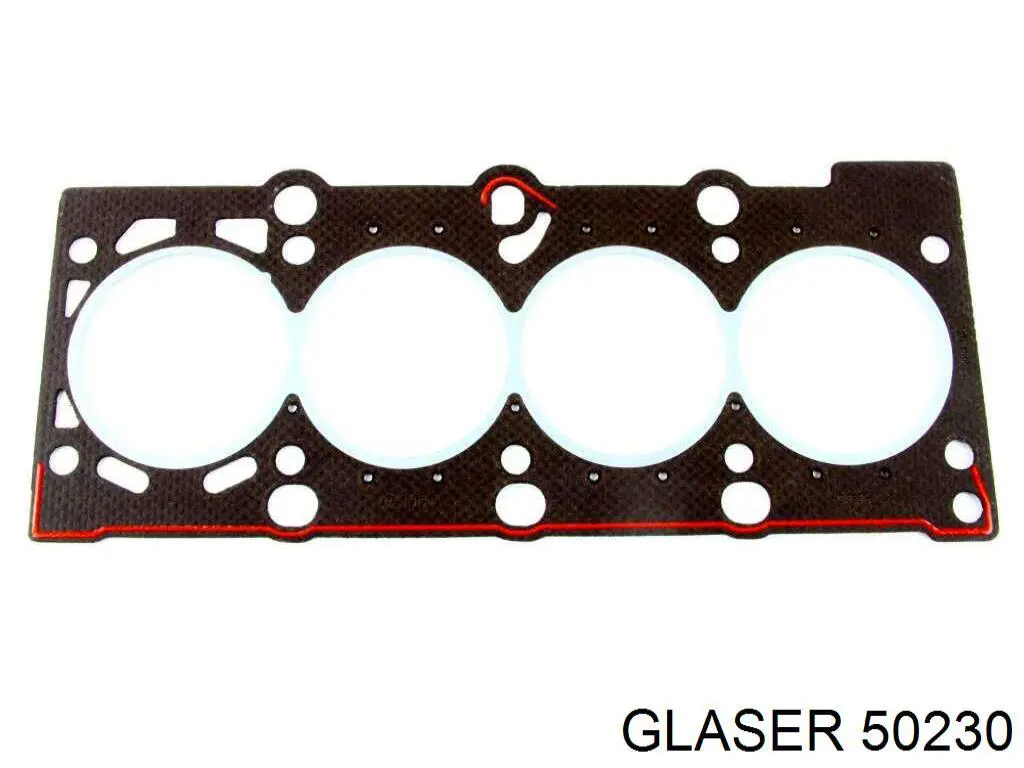 Прокладка головки блока цилиндров (ГБЦ) GLASER 50230