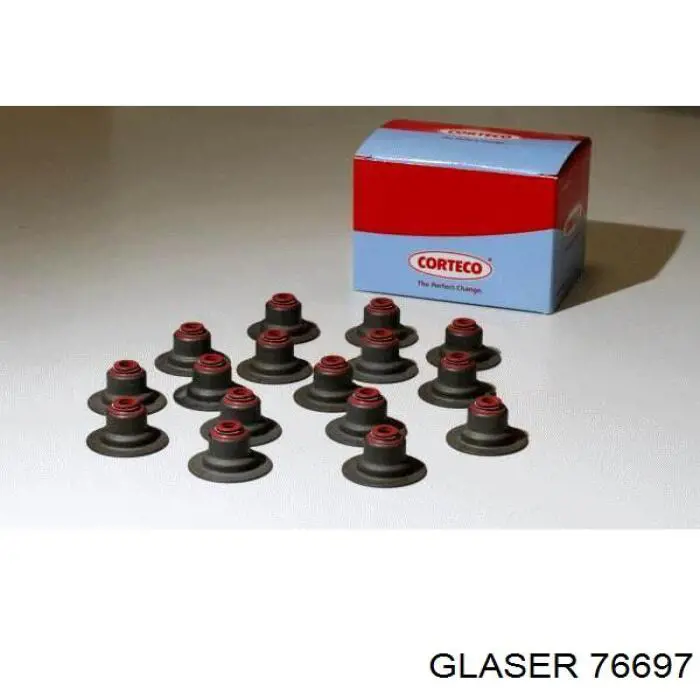 76697 Glaser сальник клапана (маслосъемный, впуск/выпуск)
