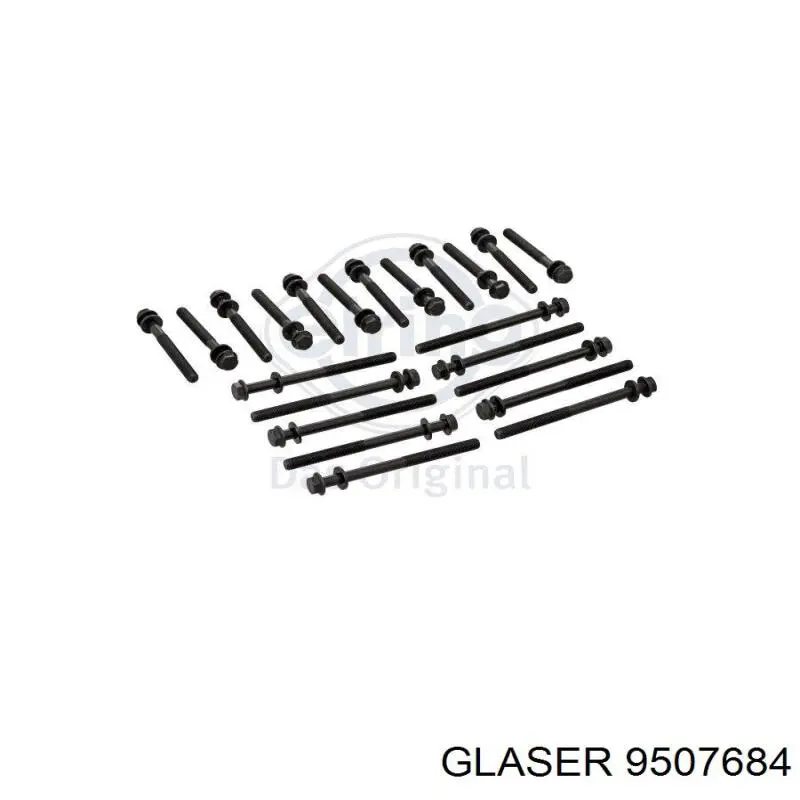 9507684 Glaser Болт крепления головки блока цилиндров