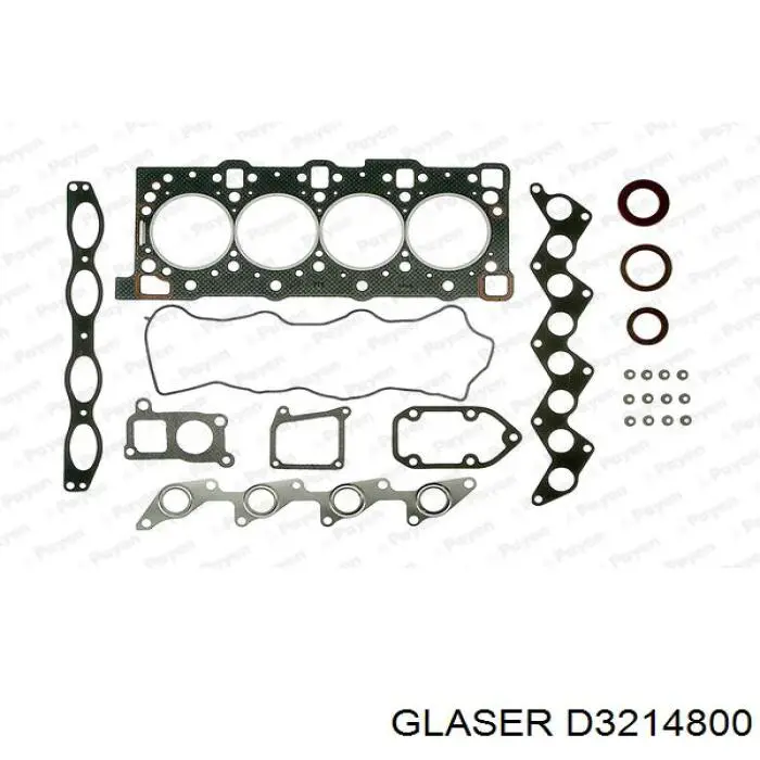 D3214800 Glaser комплект прокладок двигателя верхний