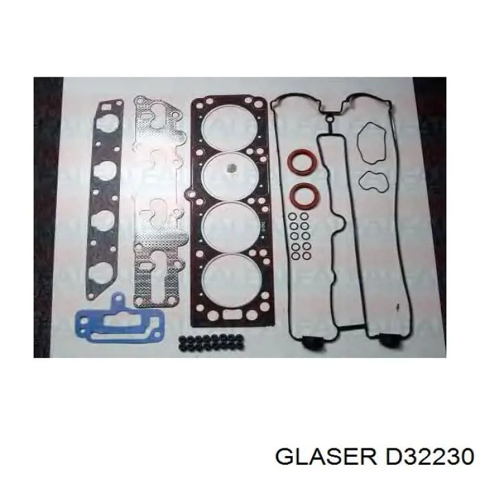 D32230 Glaser комплект прокладок двигателя верхний