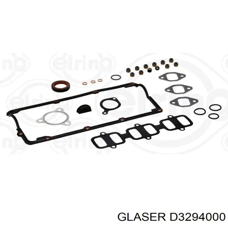 D3294000 Glaser комплект прокладок двигателя верхний