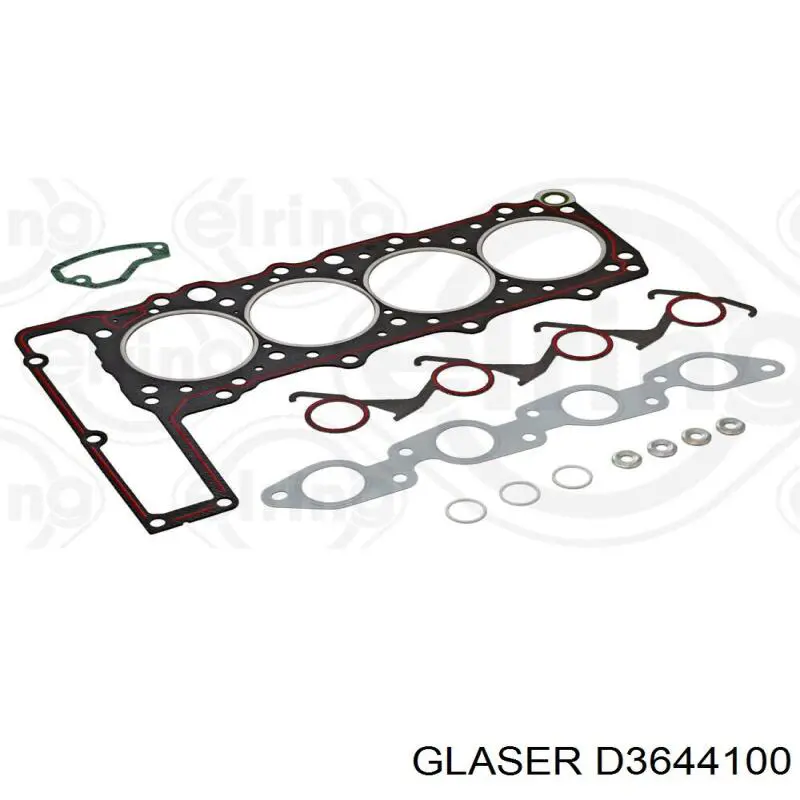 Верхний комплект прокладок двигателя D3644100 Glaser