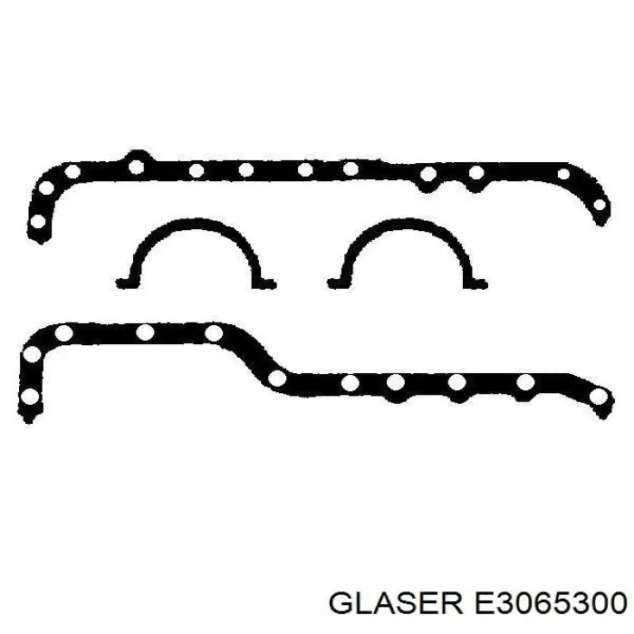 Прокладка поддона картера E30653 Glaser