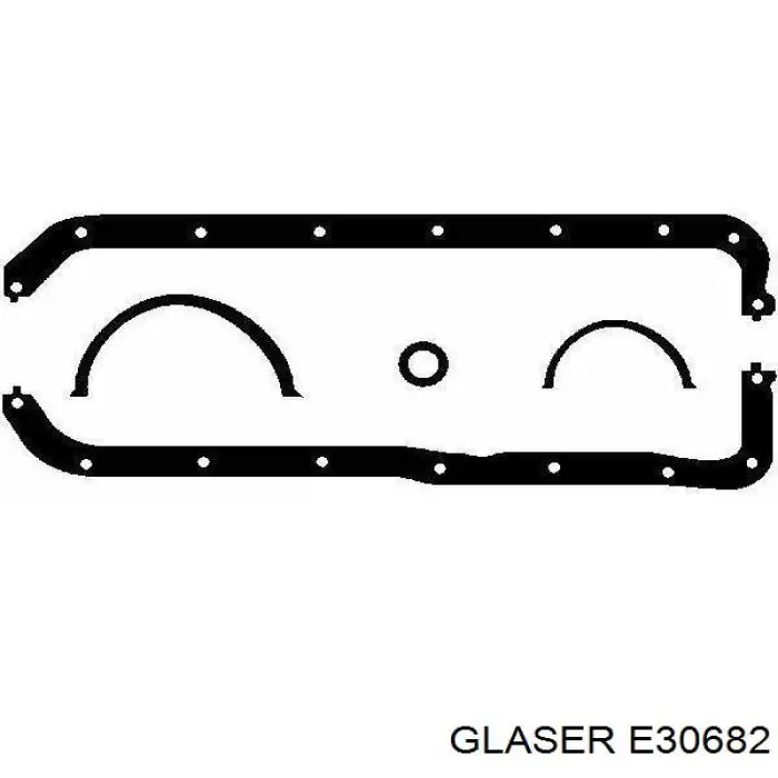 Прокладка поддона картера E30682 Glaser