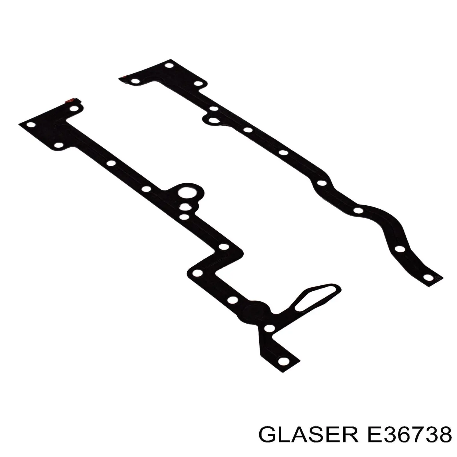 Прокладка поддона картера двигателя верхняя Glaser E36738