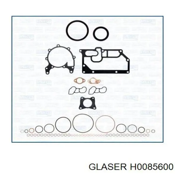 H0085600 Glaser прокладка головки блока цилиндров (гбц левая)