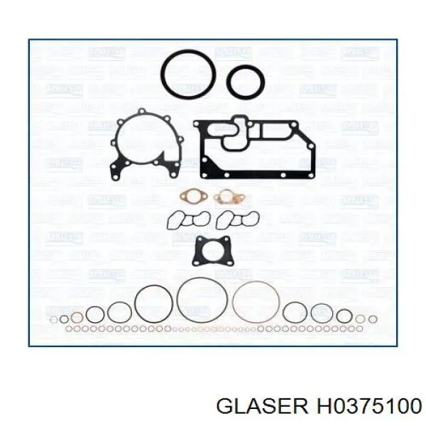 Прокладка ГБЦ Glaser H0375100 цена, от 28.08 USD