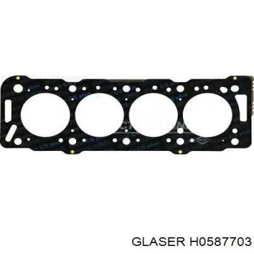Прокладка ГБЦ Glaser H0587703 цена, от 30.77 USD