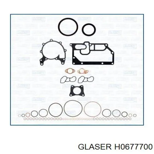 Прокладка ГБЦ H0677700 Glaser