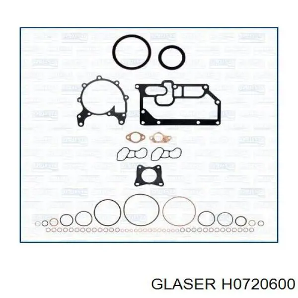 Купить H0720600 Glaser Прокладка ГБЦ
