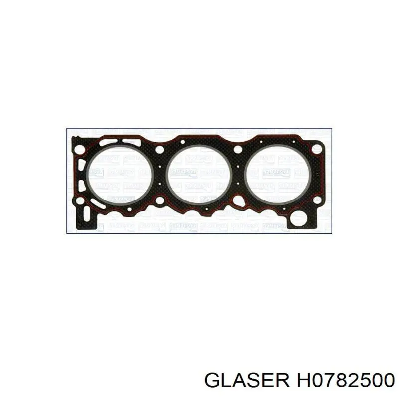 Купить H0782500 Glaser Правая прокладка ГБЦ