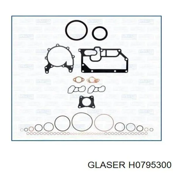 Прокладка ГБЦ Glaser H0795300 цена, от 7.13 USD