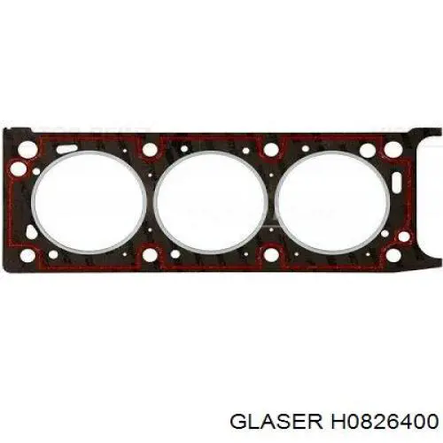H0826400 Glaser Прокладка головки блока
