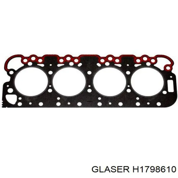 Прокладка головки блока цилиндров (ГБЦ) GLASER H1798610