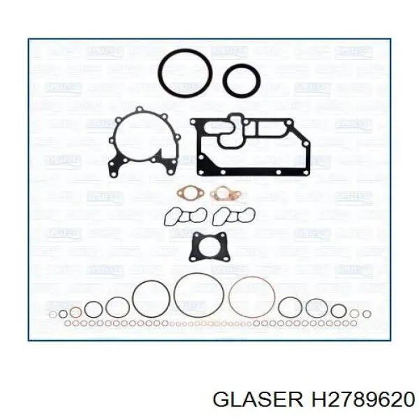 Купить H2789620 Glaser Прокладка ГБЦ