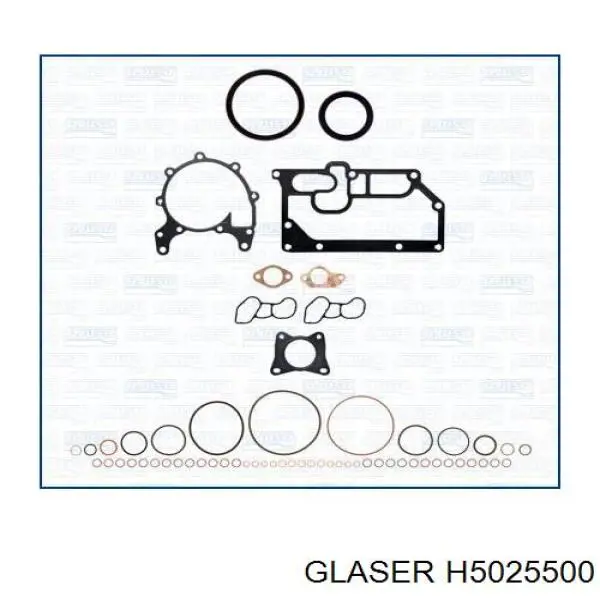 Прокладка ГБЦ H5025500 Glaser