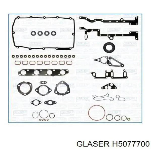 Купить H5077700 Glaser Прокладка ГБЦ