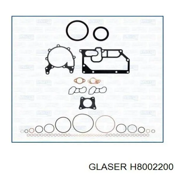 H8002200 Glaser прокладка гбц
