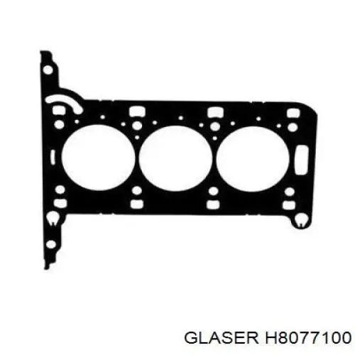 Прокладка ГБЦ H8077100 Glaser