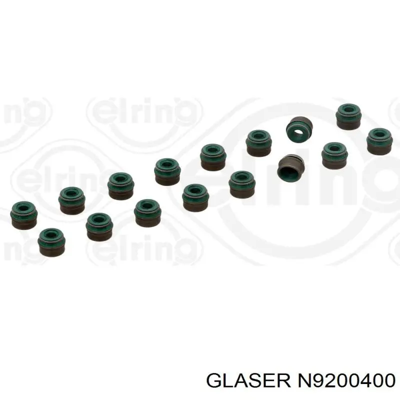 N9200400 Glaser сальник клапана (маслосъемный, впуск/выпуск, комплект на мотор)