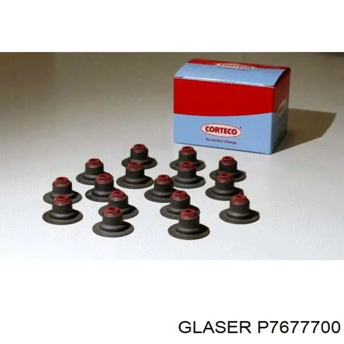 P7677700 Glaser сальник клапана (маслосъемный, впуск/выпуск)