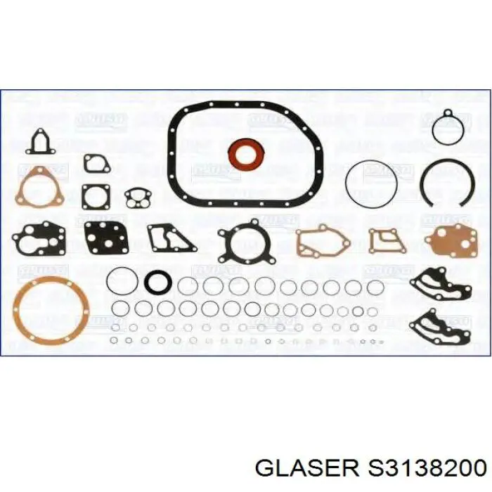 Комплект прокладок A6160104821 Mercedes