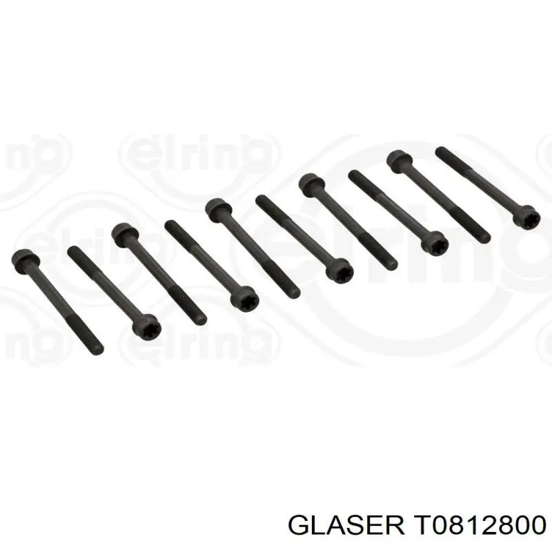 Болт ГБЦ T0812800 Glaser