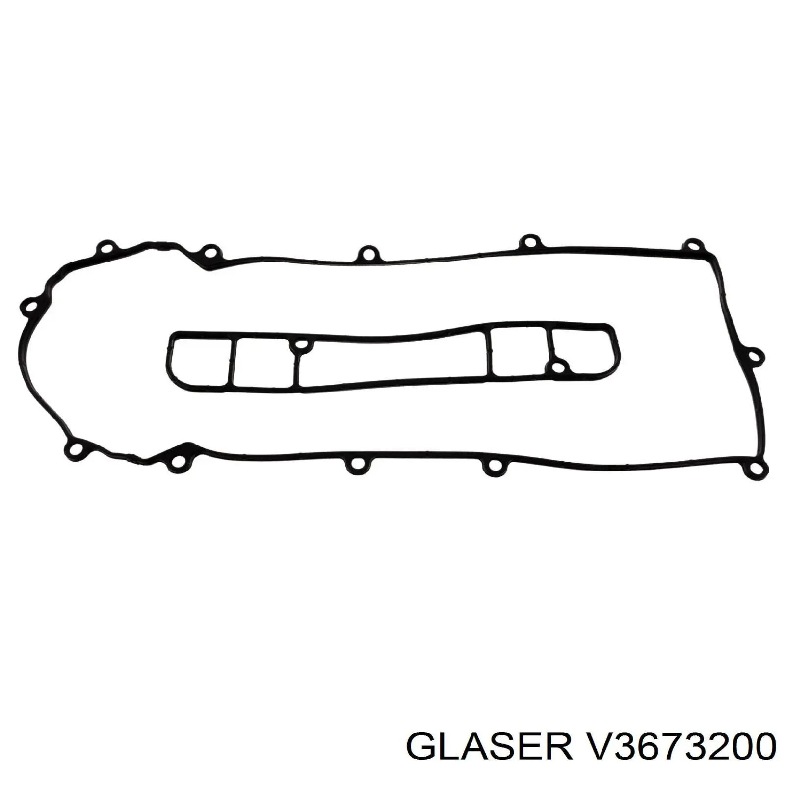 V3673200 Glaser прокладка клапанной крышки двигателя, комплект
